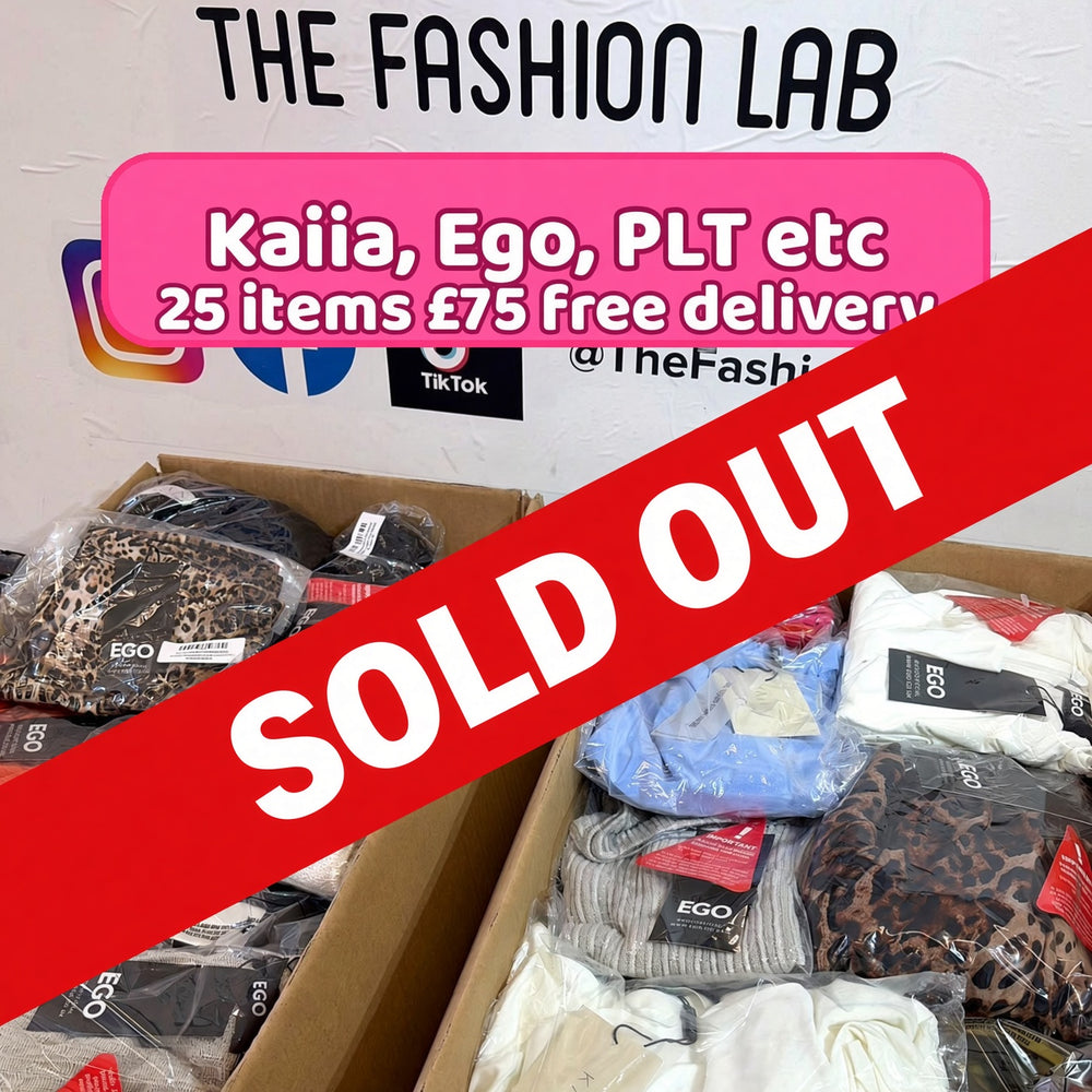 Kaiia, PLT, Boohoo & Ego etc Mixed Wholesale Womens Clothing Box - Online Brands