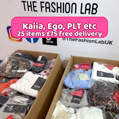 Kaiia, PLT, Boohoo & Ego etc Mixed Wholesale Womens Clothing Box - Online Brands